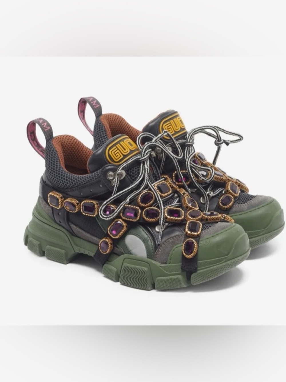 Gucci Flashtrek sneakers with detachable crystals